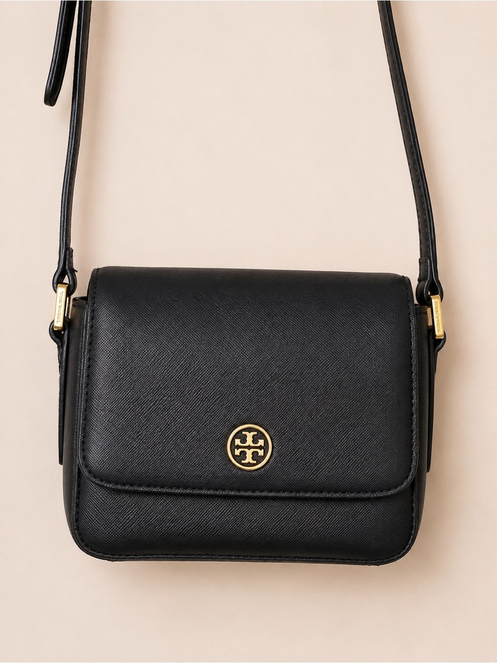Tory Burch Black Leather Crossbody Bag